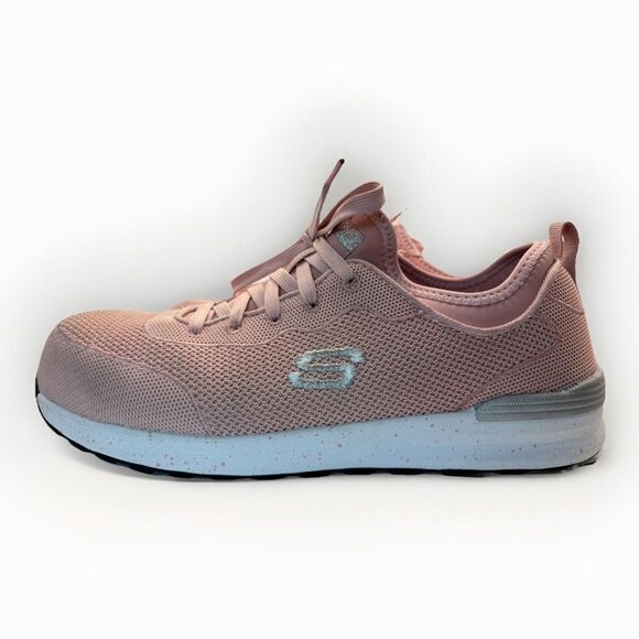 Skechers Work BULKLIN BALRAN 108033/PNK Women’s Safety Sneakers – Size 10 - Picture 1 of 15